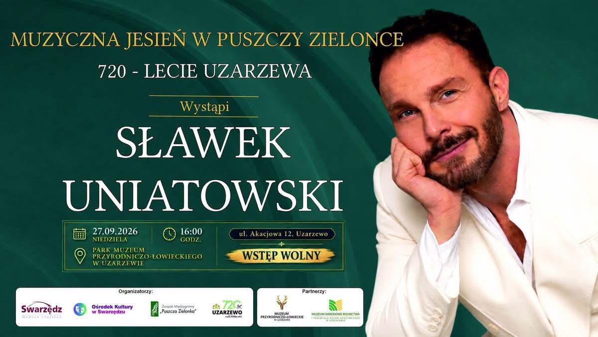 Muzyczna Jesień w Puszczy Zielonce – Sławek Uniatowski